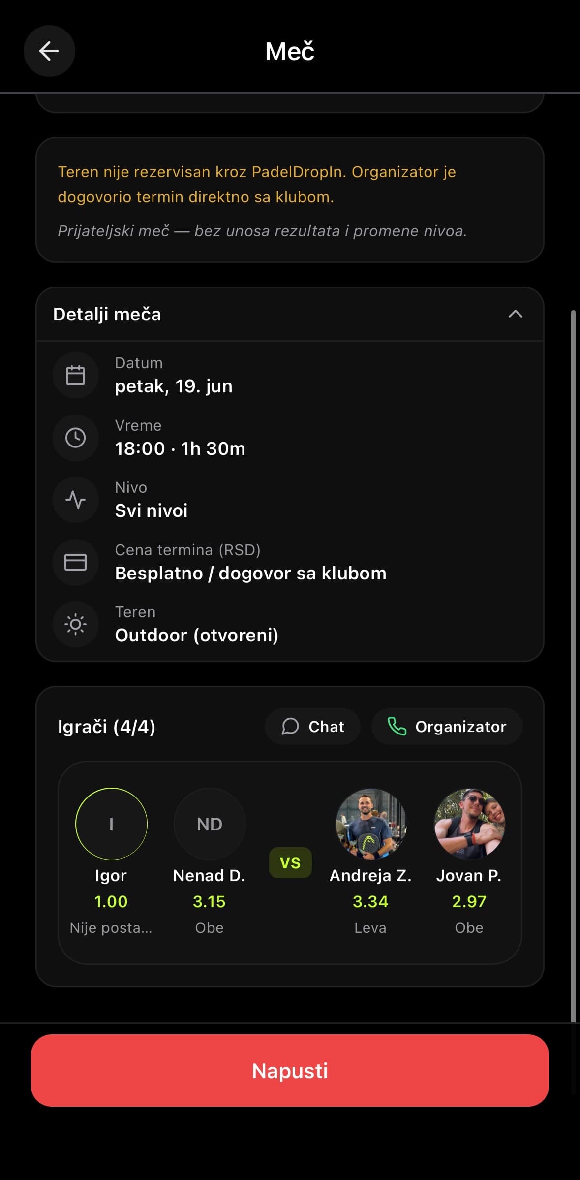 Meč sa igračima